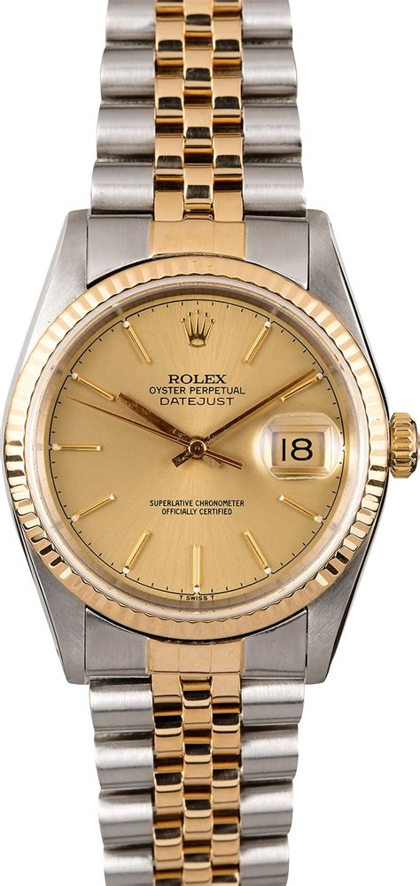 rolex oyster perpetual date 16233